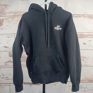 100 Thieves Foundation Hoodie Pullover Hooded Sweatshirt Black Size Small